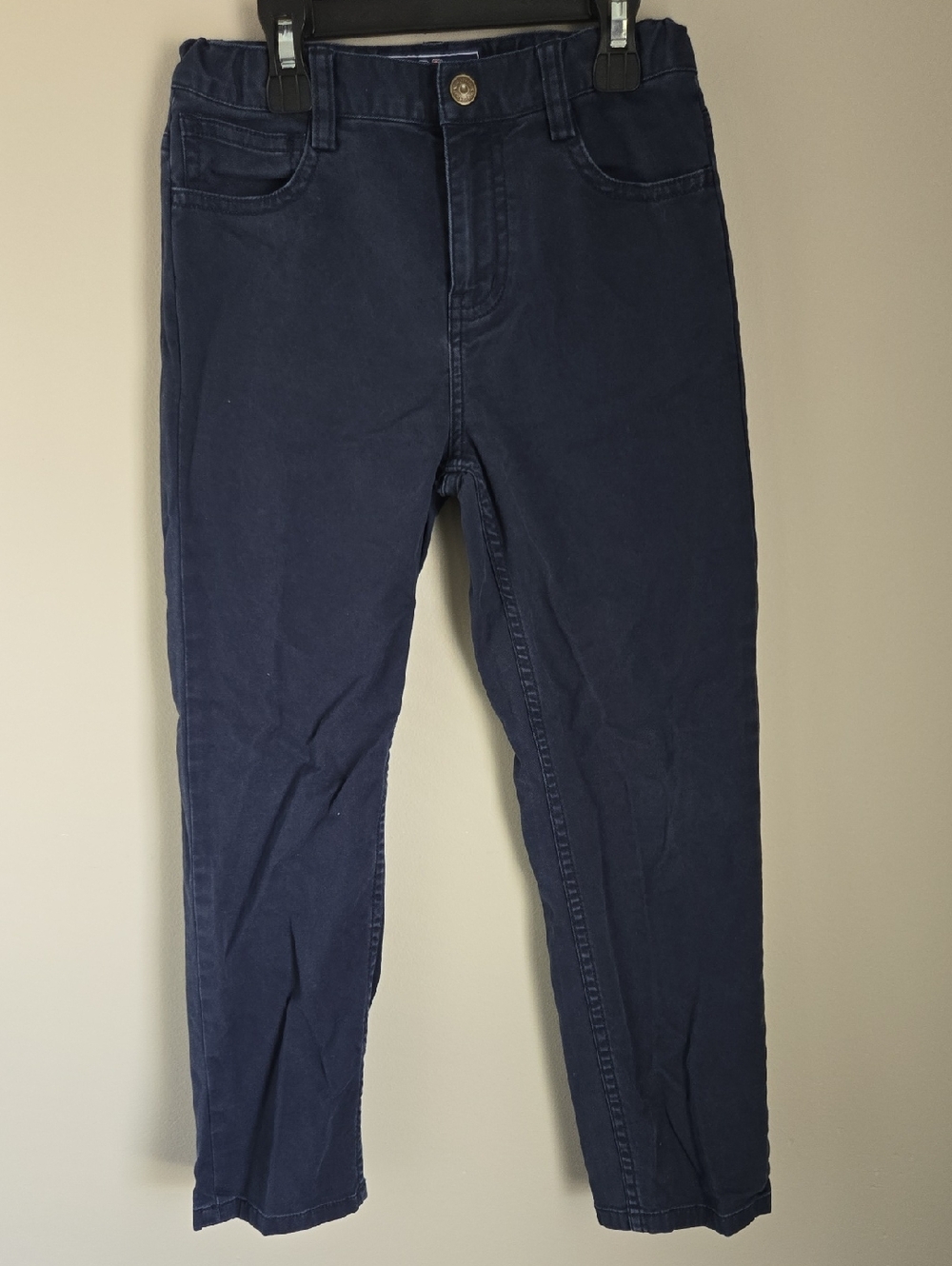 Sz 7 Vineyard 🐳 Vines Navy Blue Casual Formal Preppy School Pants For Boys